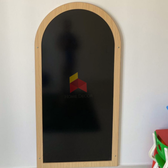 Black Board Wooden Frame | Arch Shaped - Image 3