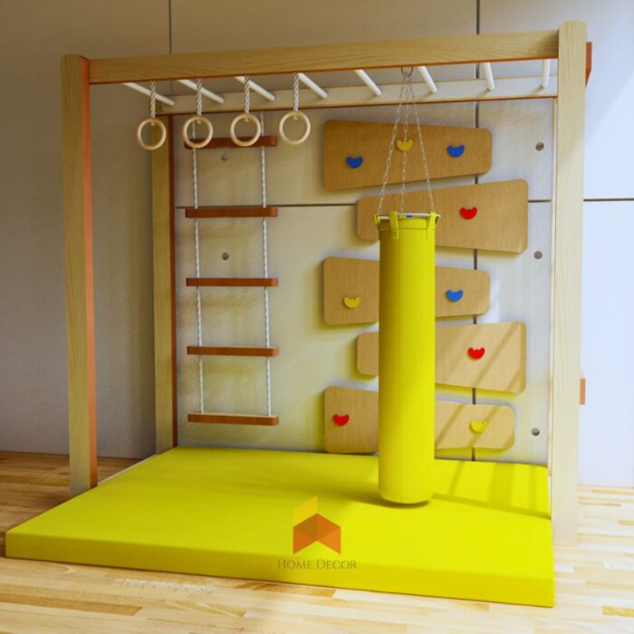 Monkey Bar With Multiple Climbing wall Panels - Image 2