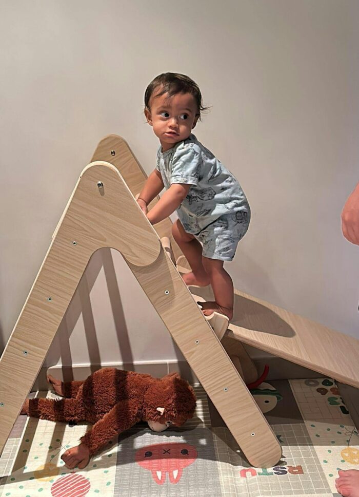 Pikler Set | Foldable Triangle | Ramp | Arch | 3 in 1 - Image 2
