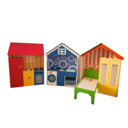 Facade Play Home Set | Bedroom | Laundry | Kitchen