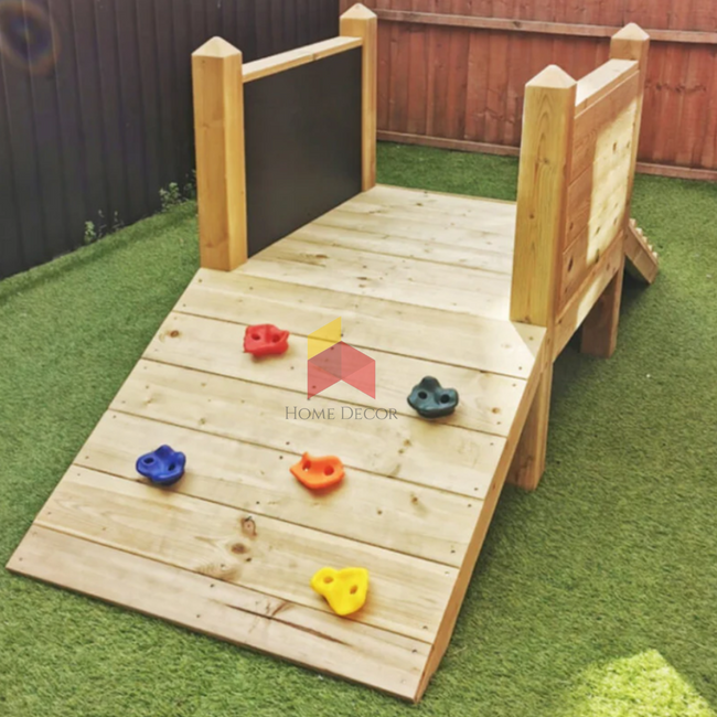 Outdoor Climbing And Ladder Panel Bridge For Kids