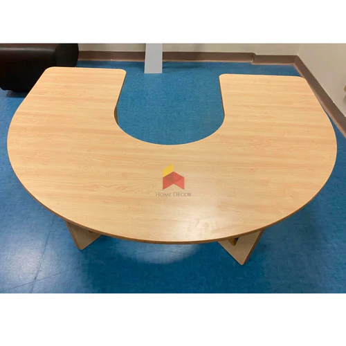 U-Shaped Tables Wooden Legs for Classrooms & Playrooms
