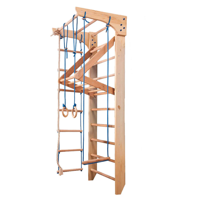 Wooden Swedish Ladder | Gymnastic Wall | Triangle Bar
