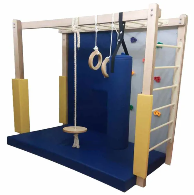 MONKEY BAR WITH ADD-ON SAFETY PADDING