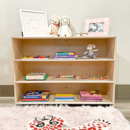 Toy Storage Shelving Unit | 3 Shelves