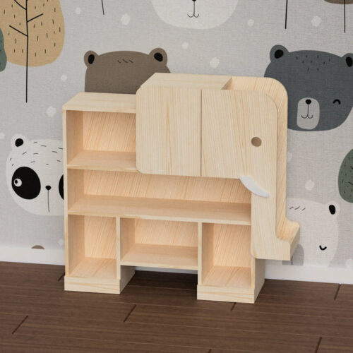 Elephant Shaped Book Shelf | Adorable and Functional Kids' Room Decor