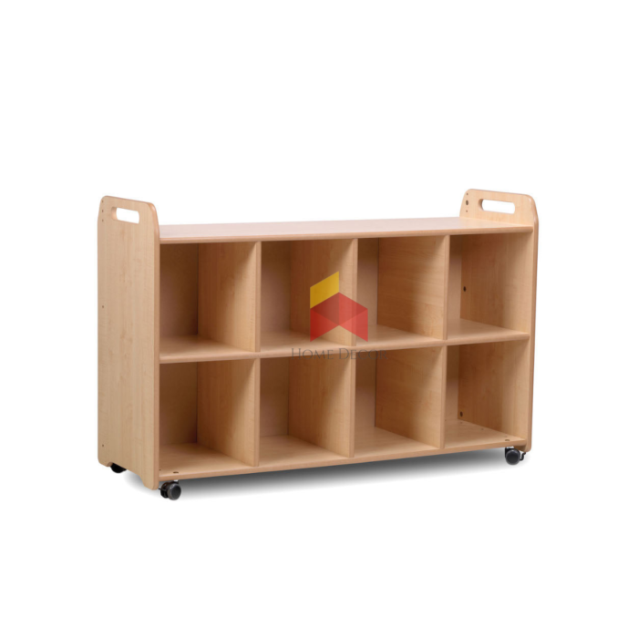 Mobile Storage With 8 Cubbies