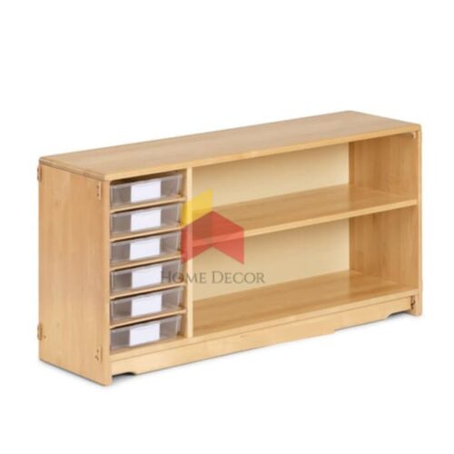 Multi Storage Unit With 6 Drawers And 2 Shelves