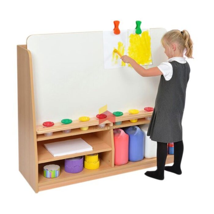 Art And Craft Storage With White Magnetic Board - Image 2