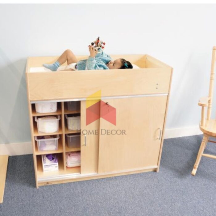 Diaper Changing With Storage