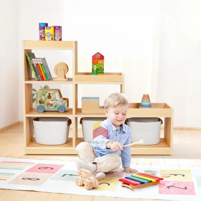 Nine-Compartment Open Shelf - Image 2