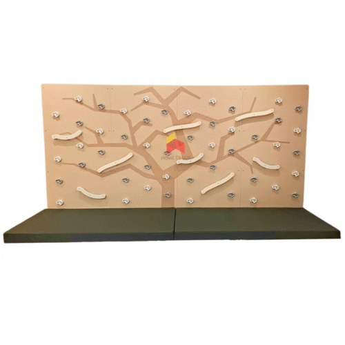 Woodland Climbing Wall | Art Work | XL Climbing Wall | Crash Mattress