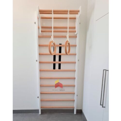 Swedish Ladder | Classic | Adjustable Heights | White