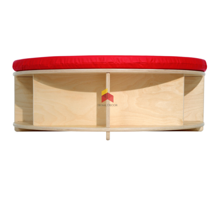 Circular Bench Seating With Open shelves - Image 3