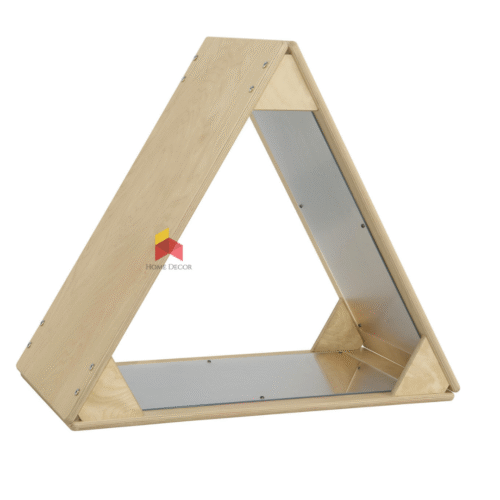 Sensory Mirror Triangle – Reflective Play Station for Kids